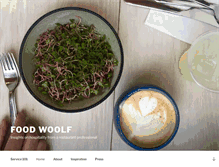 Tablet Screenshot of foodwoolf.com